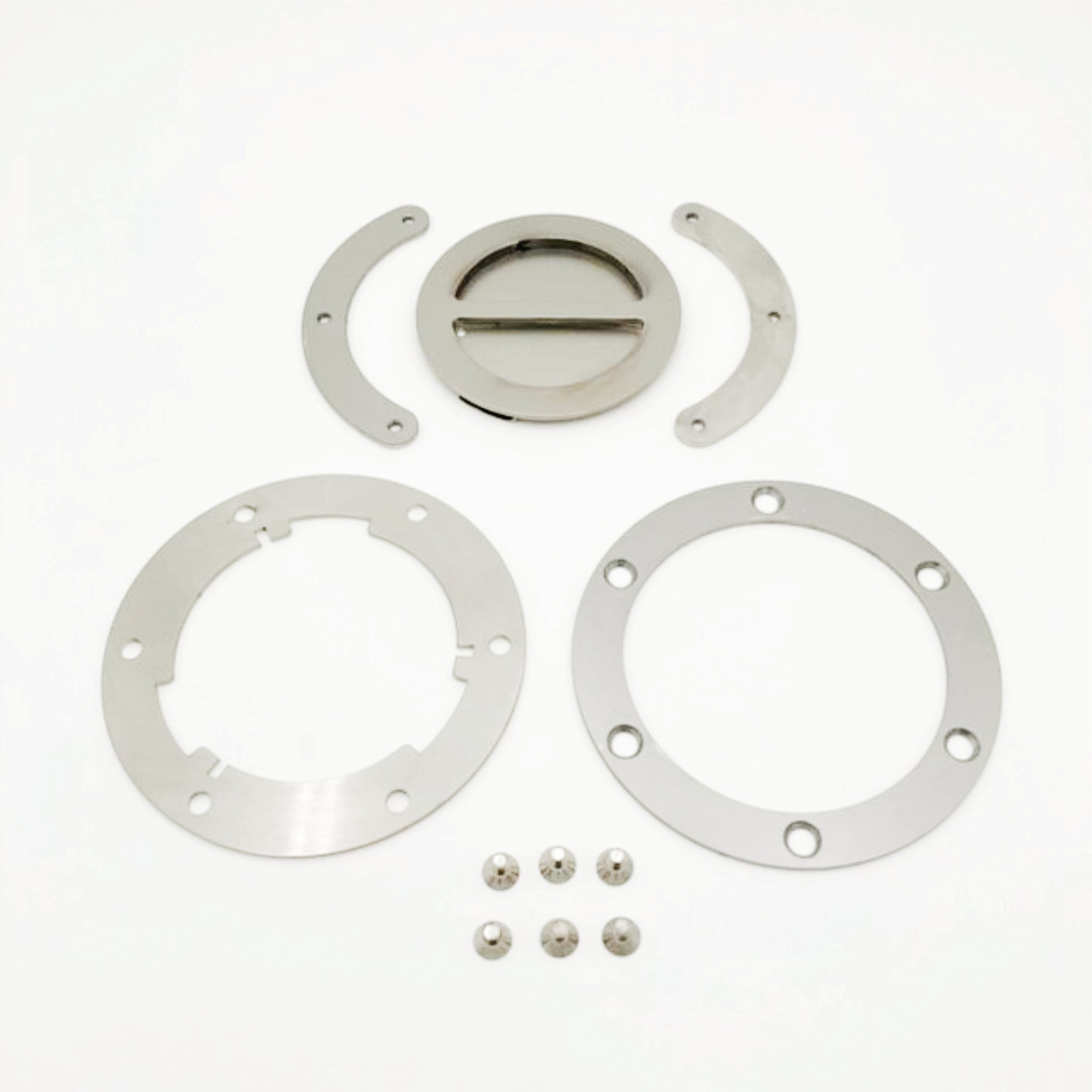 Stainless Steel 5th Wheel Bed Plug Kit