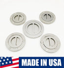 Stainless Steel 5th Wheel Bed Plug Kit
